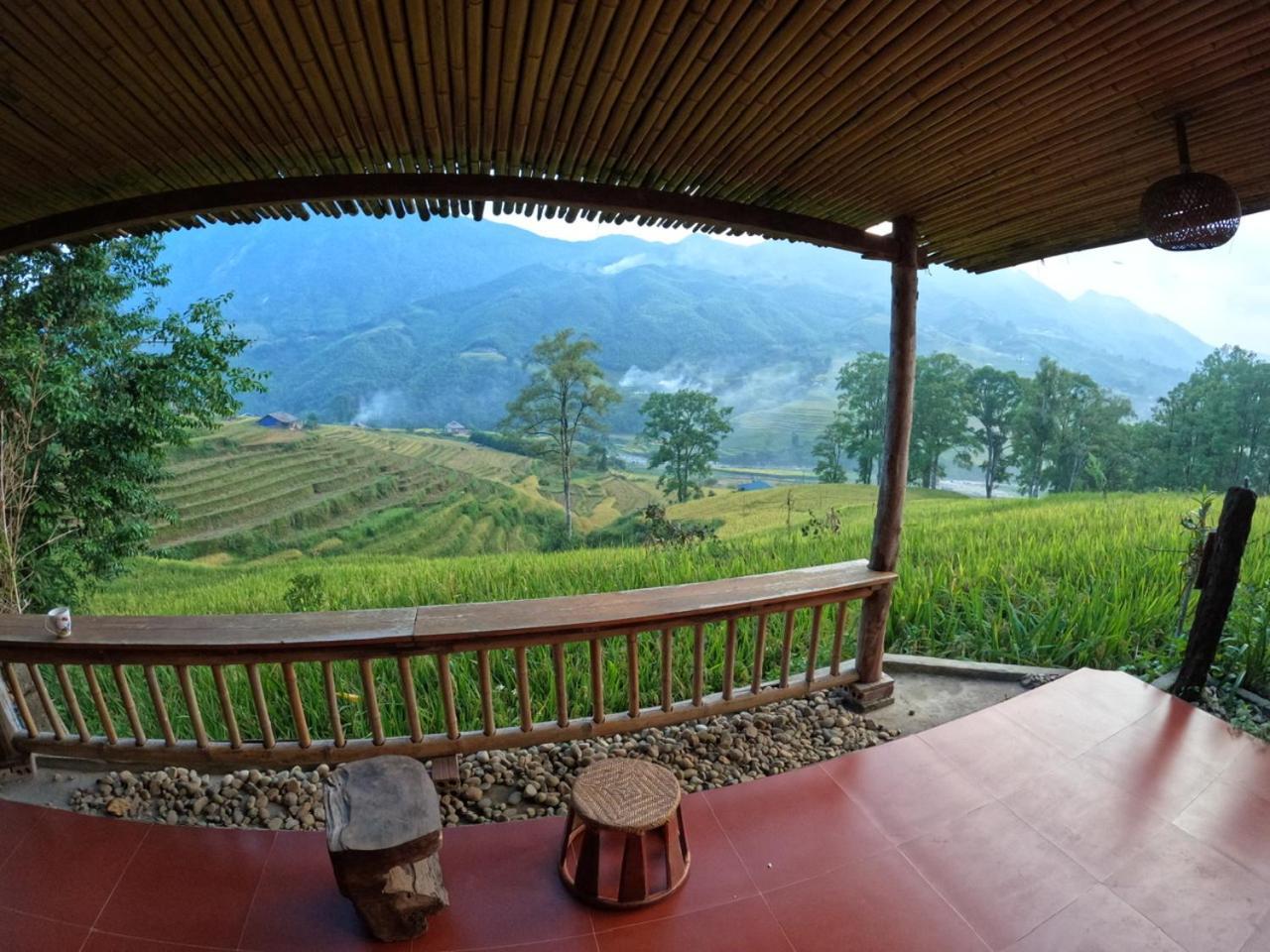 Sapa Hmong Bungalow Homestay Exterior foto